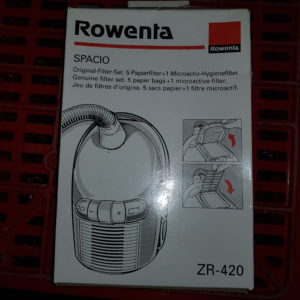 Rowenta ZR420 - 5 Sacs Pour Aspirateur Rowenta Spacio