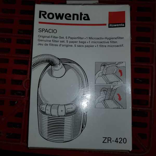 Rowenta ZR420 - 5 Sacs Pour Aspirateur Rowenta Spacio