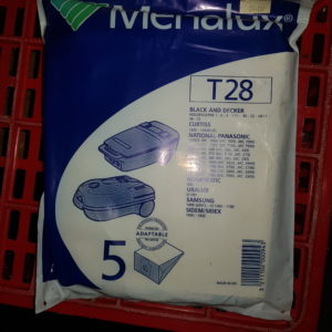 Menalux T 28 - x 5 Sacs - pour aspirateur