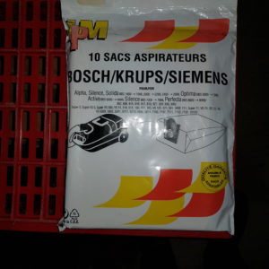 10 sacs aspirateurs pour Bosch/ Krups/ Siemens