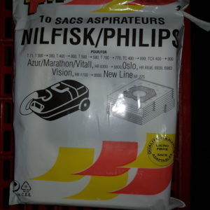 10 sacs aspirateurs Nilfisk/ Philips