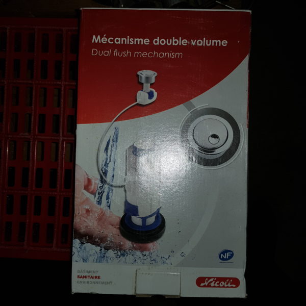 Nicoll Mécanisme avec double volume à câble