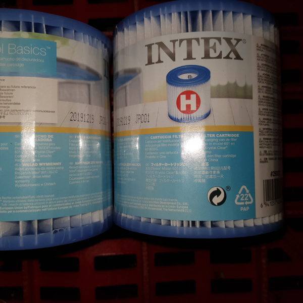 Cartouche filtrante H INTEX pour épurateur