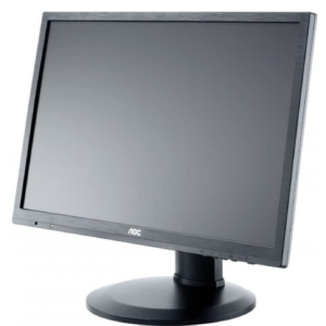 Moniteur PC AOC E2060PWDA Ecran LED 19,5" (49,53 cm) 1600 x 900 5 ms VGA/DVI Noir