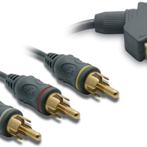 Metronic 475091 Câble péritel 3 RCA mâle stéréo 3 m