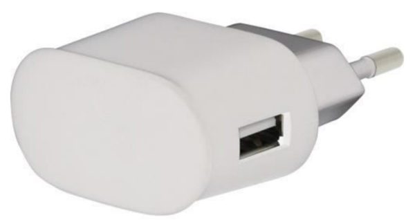 BIGBEN Chargeur secteur pour Smartphone 1A- Blanc