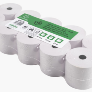Bobines pour machine à calculer et caisse 57x70 mm - 1 pli offset économique 60 g/m2 (Copie)