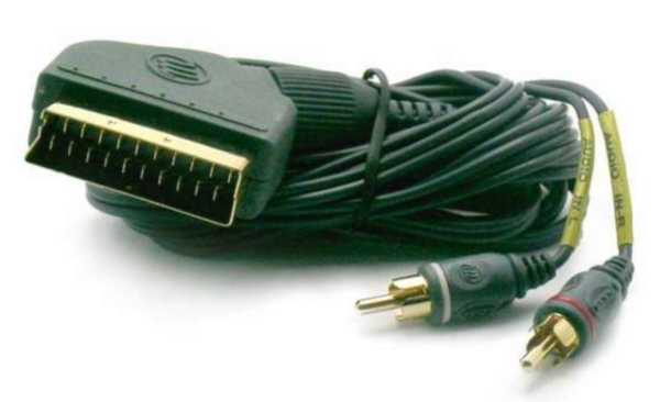 METRONIC - 475090 - Cordon PERITEL 2 RCA mâles