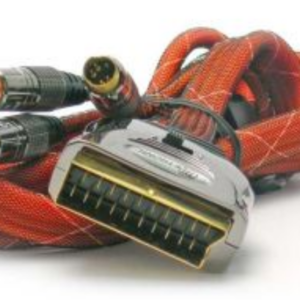 Metronic Cordon péritel M / 2 RCA + S-Vidéo 1,5 m 420215