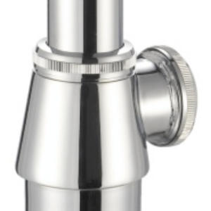 SIPHON DE LAVABO - LAITON CHROMÉ - 33 X 42 - ALTERNA A181-A