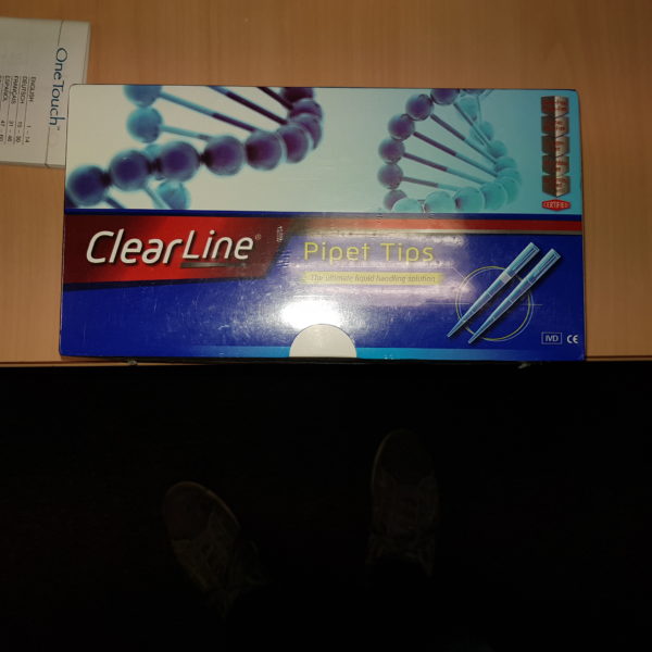 2 Boites de pointes sans filtre 200 µl sur système de recharge ClearLine® ref 713111