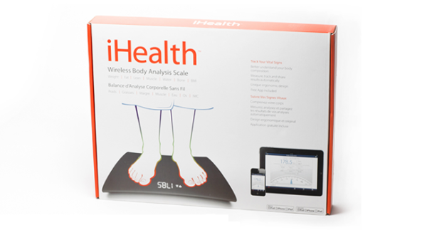 Balance connectée iHealth Pèse-personne avec Wi-Fi Bluetooth