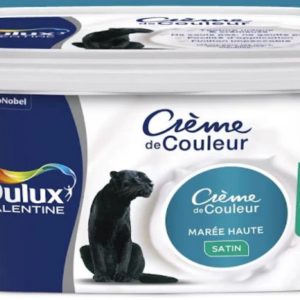 Peinture Dulux Valentine Crème de couleur marée haute satiné 2,5L