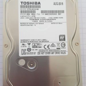 Disque dur 1 Tb Toshiba DT01ACA100 SATA 6 Gb/s - ATA série de 7 broches