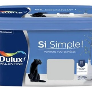 Peinture Dulux Valentine Si Simple! Le Gris clair 2,5L