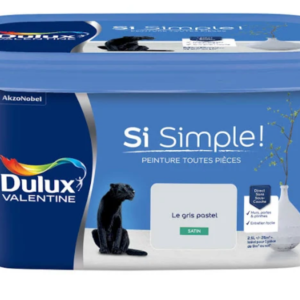 Peinture Dulux Valentine si simple le gris pastel 2,5L