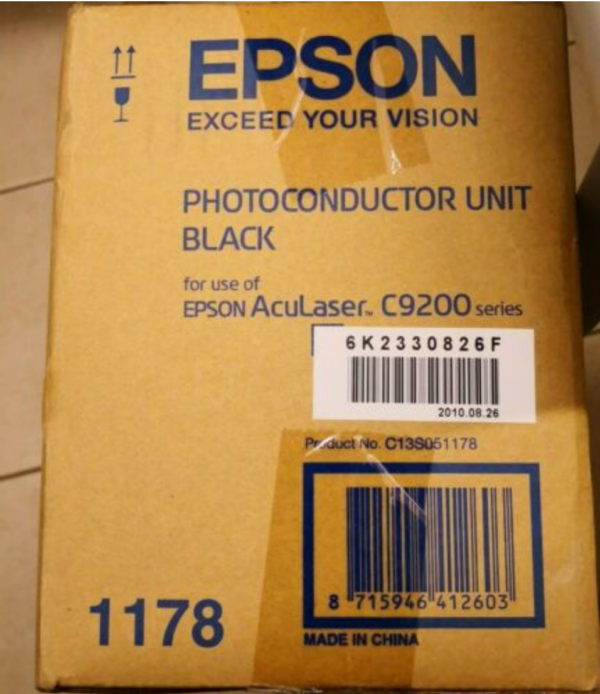 Photoconducteur noir Epson C9200 origine C13S051178