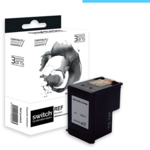 SWITCH H302BXL - cartouche 'Ink Level' équivalente à HP F6U68AE - Noir