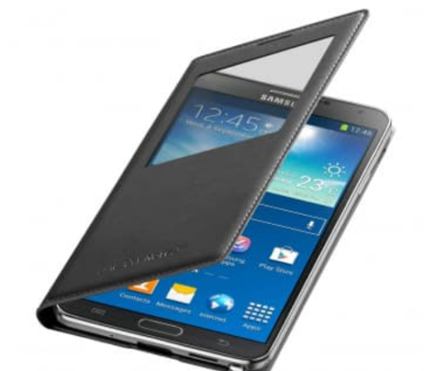Etui noir originale Samsung Galaxy Note 3 S-View