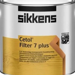 Peinture lasure Sikkens - Cetol Filter 7 Plus 1L chêne clair