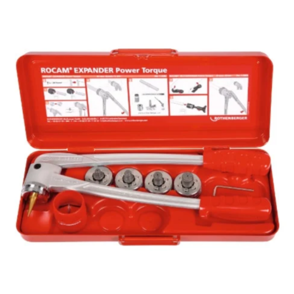Rothenberger Rocam Expander Power Torque Set 12-15-18-22 mm - Neuf