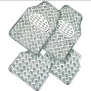 4 Tapis PVC aluminisé Chrome