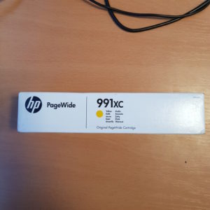 Cartouche HP 991XC Yellow Pagewide