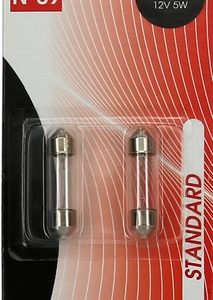 AMPOULES NAVETTE AUTOMOBILE 12V 5W LOT 2