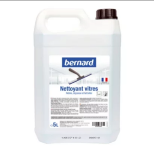 Nettoyant professionnel pour vitres Bernard, bidon de 5 L
