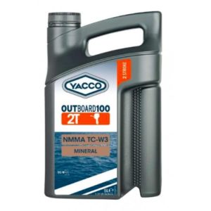 HUILE MOTEUR YACCO OUTBOARD 100 2T 5 litres + 2 litres